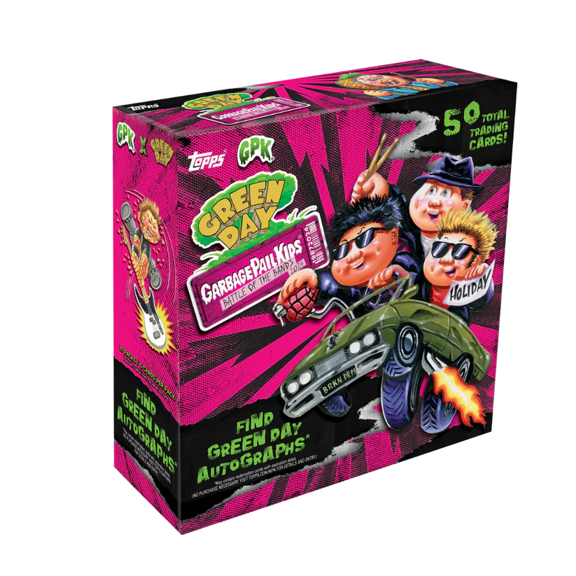 Garbage Pail Kids Battle of the Bands - Green Day 2024