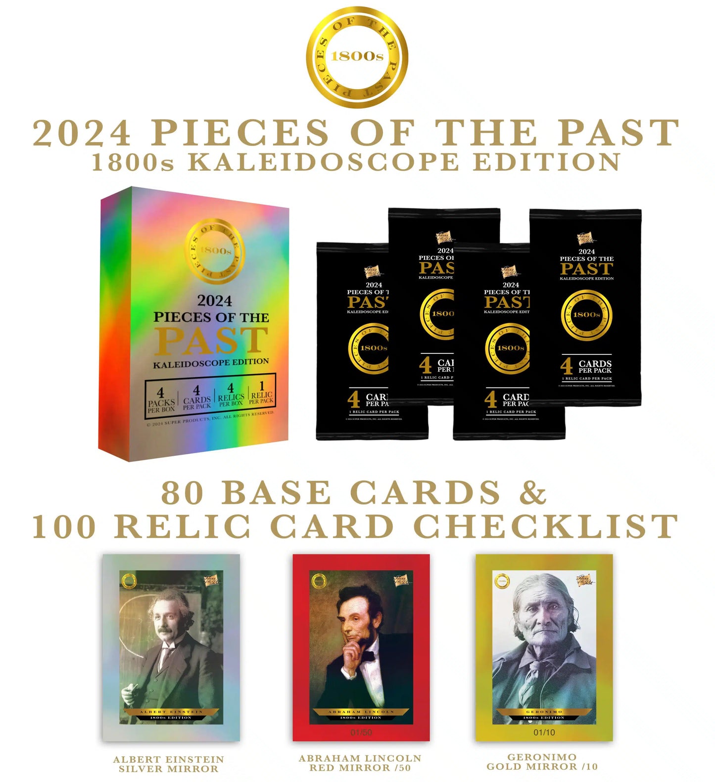 2024 Pieces of the Past 1800s Kaleidoscope Edition