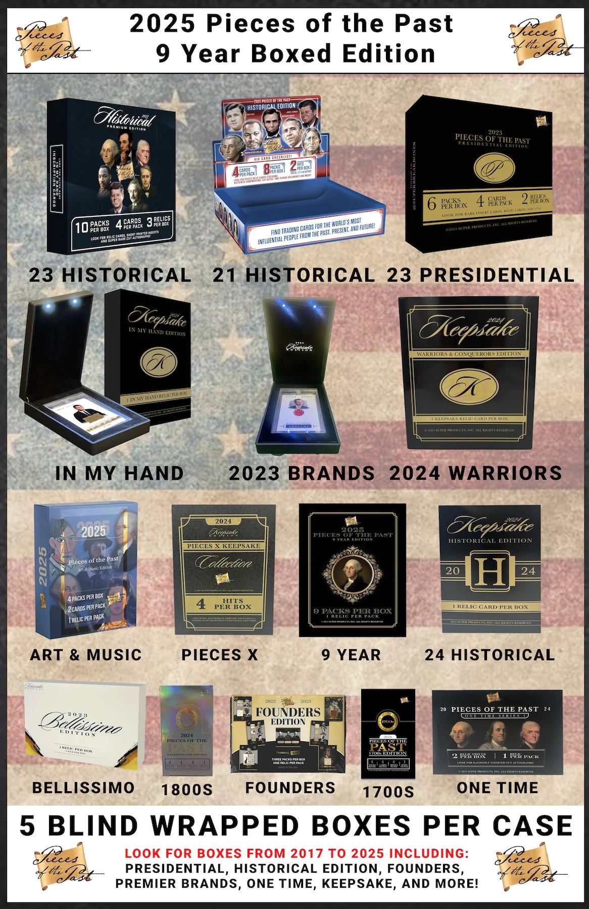 2025 Pieces of the Past 9 Year Boxed Edition Special Box