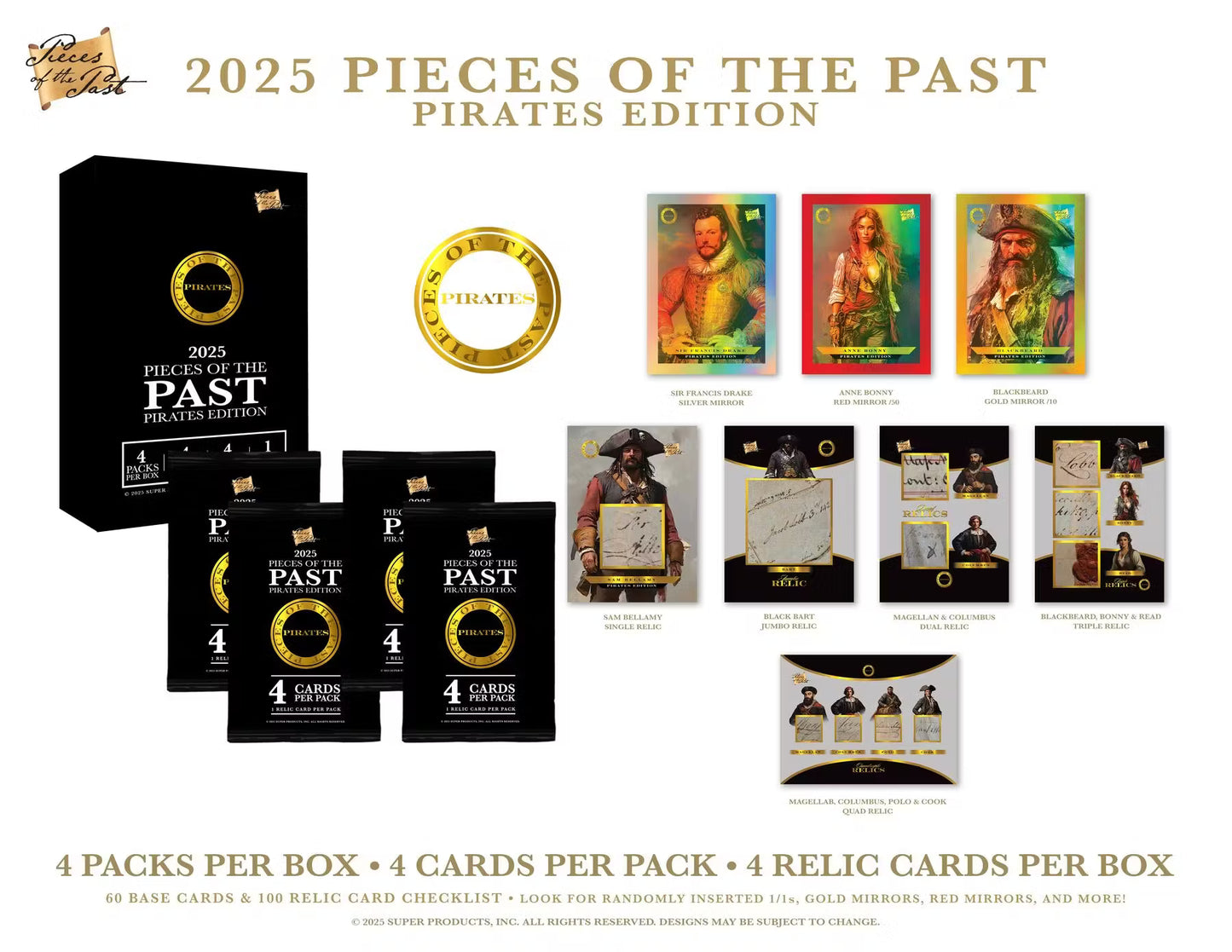 Pieces of the Past Pirates Edition Hobby Box