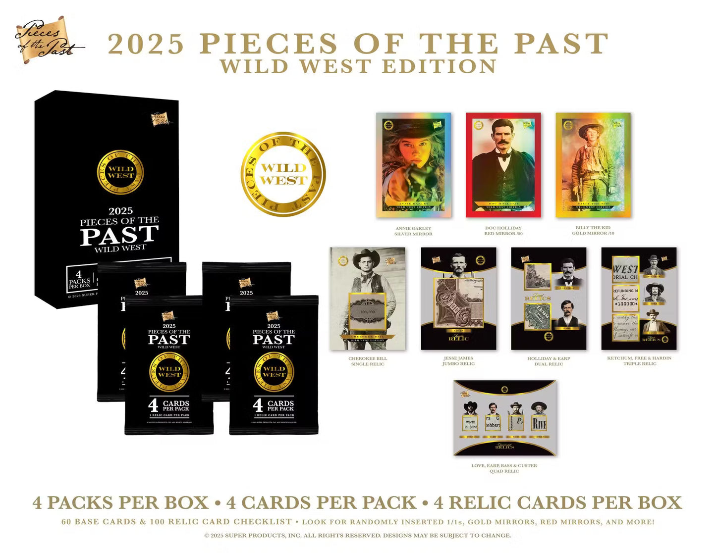 Pieces of the Past Wild West Edition Hobby Box