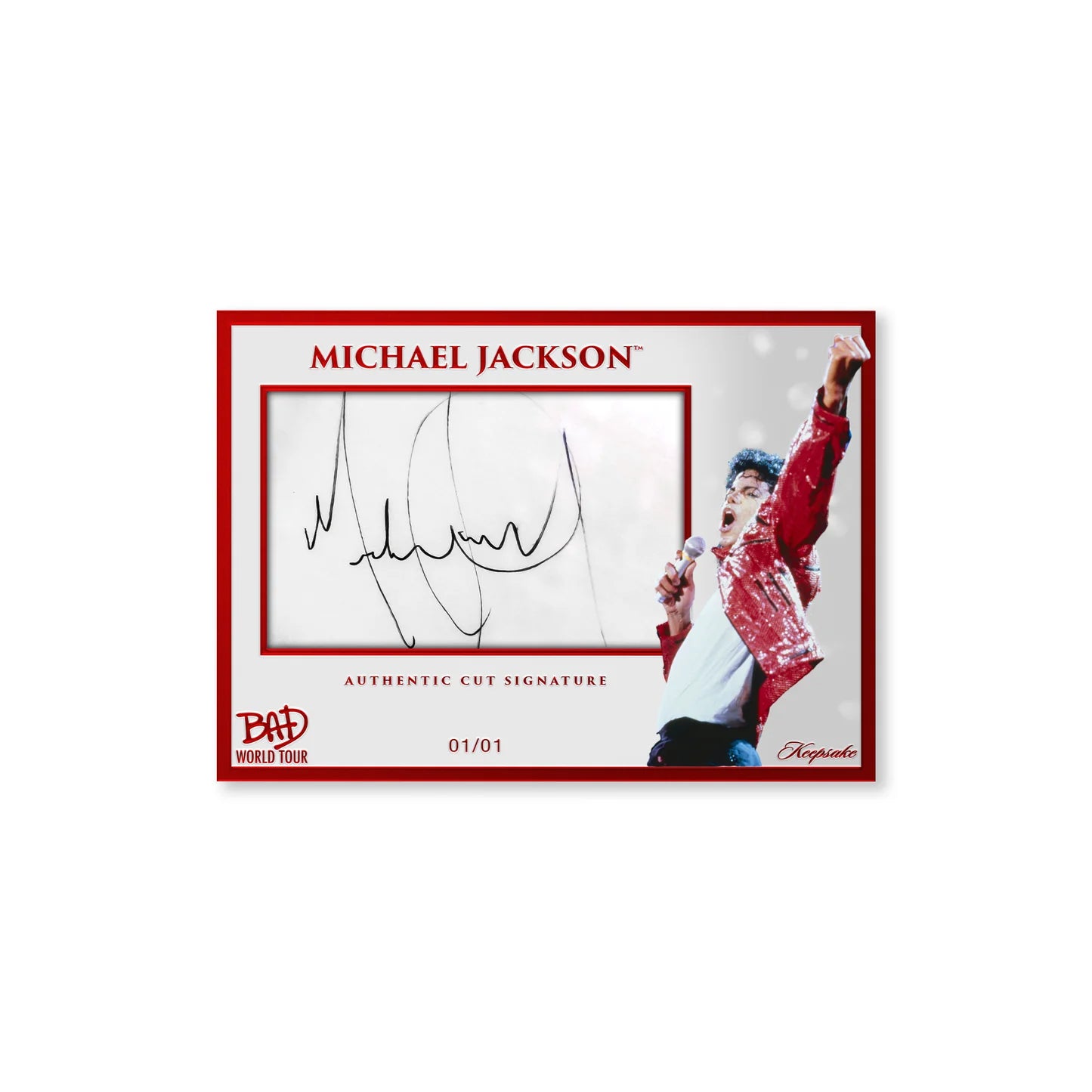 2025 Keepsake Michael Jackson Bad World Tour Collection Breaker Edition (Vorbestellung)