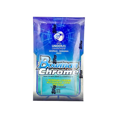 2022 Bowman Chrome Road to UEFA Under 21 European Championship Hobby Box