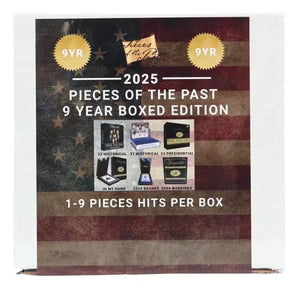 2025 Pieces of the Past 9 Year Boxed Edition Special Box