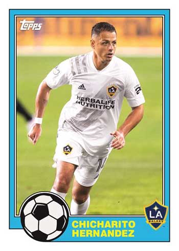 2021 Topps MLS Hobbybox mit 3 Hits