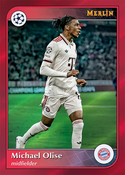 2024-25 TOPPS Merlin UEFA Club Competitions (5 Hobby Boxen)