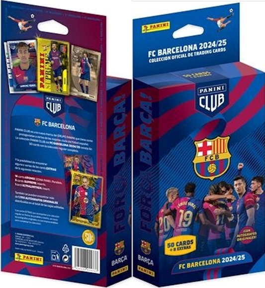 2024/25 Panini Club FC Barcelona Official Hanger Box