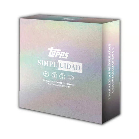 5x Box PYT/PYP  Topps 2025-26 UCC Simplicidad