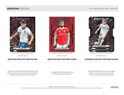 2021-22 PANINI Obsidian Soccer Cards TMALL Box