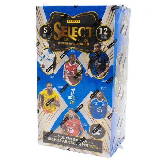 2025/26 Panini Select Ligue 1 Fußball H2 Box