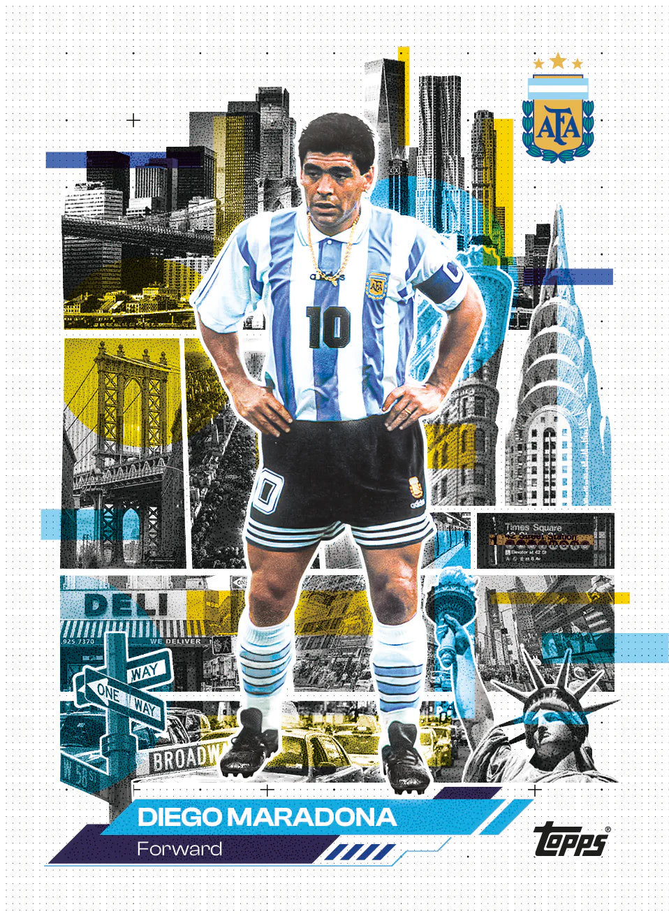 10 x Topps Argentina Teamset Serial RPB