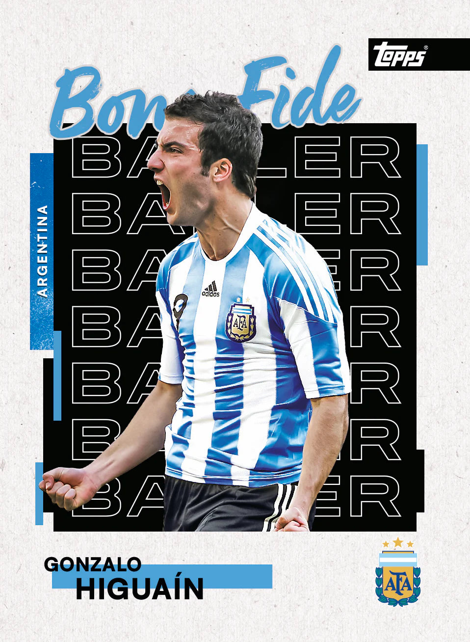 10 x Topps Argentina Teamset Serial RPB