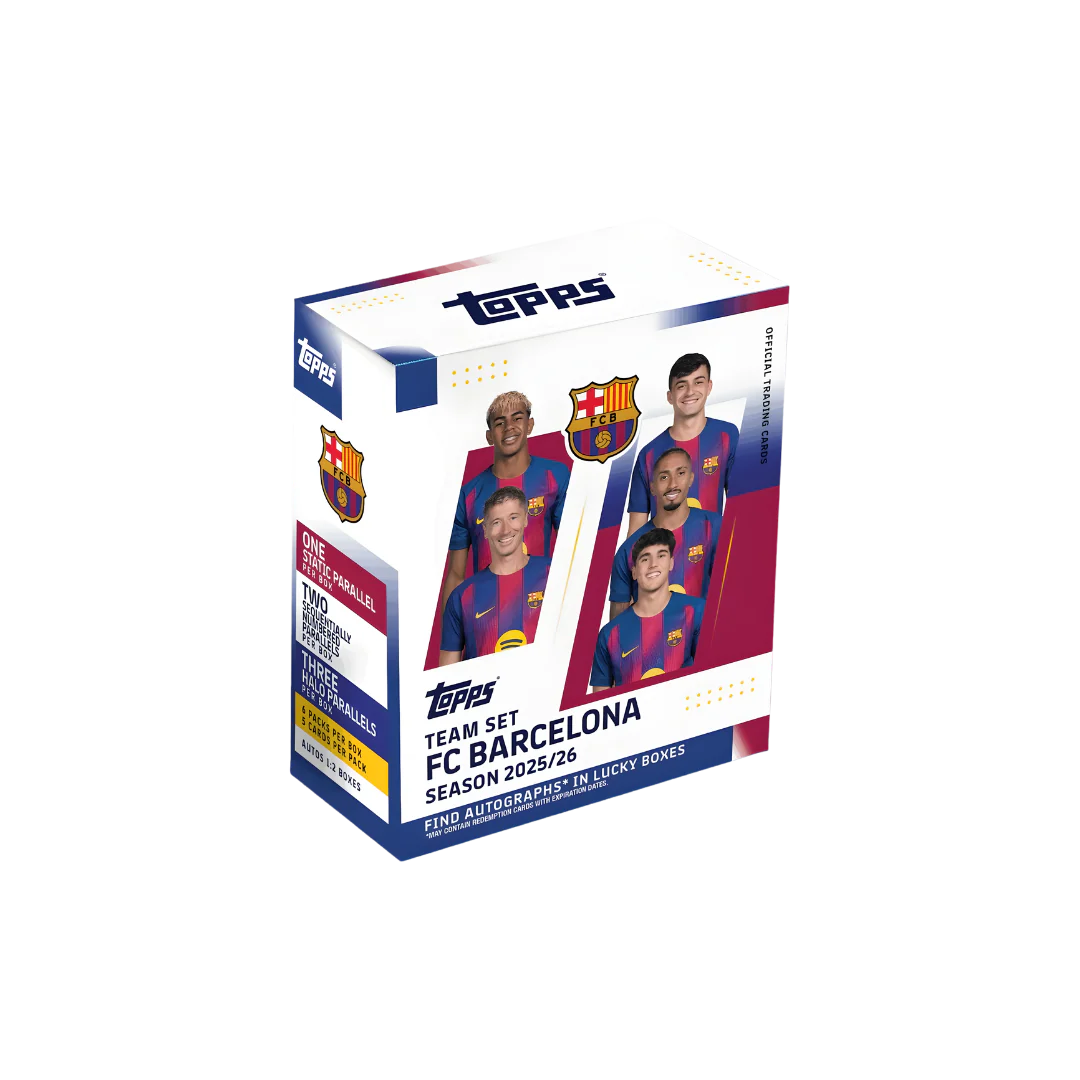 Topps FC Barcelona Team Set 2025/26 - 3 x Hobby Box (RPB 2)