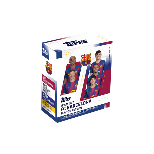 Topps FC Barcelona Team Set 2025/26 - 3 x Hobby Box (RPB 2)