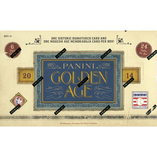 2014 Panini Golden Age Baseball Hobby Box