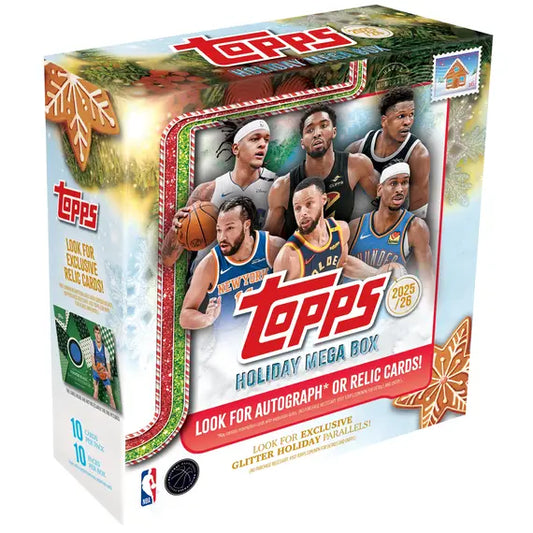 Topps Holiday Basketball 2025-26 Mega Box