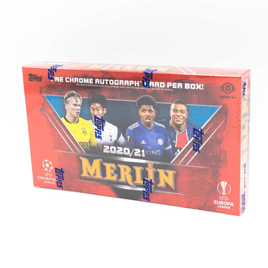 2020-21 TOPPS Merlin Chrome UEFA Champions League Soccer Cards