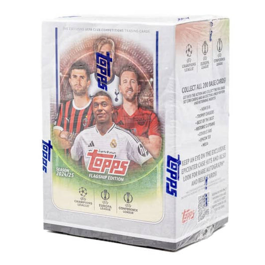 Topps UEFA Club Competitions 2024/25 – Blaster Box (7 Packs)