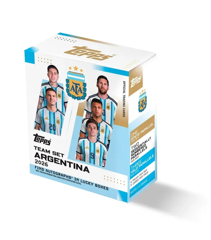 10 x Topps Argentina Teamset Serial RPB