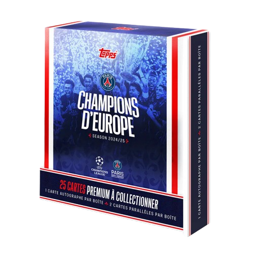 2024/25 Topps Paris Saint-Germain PSG Champions d’Europe 2025 Hobby Box